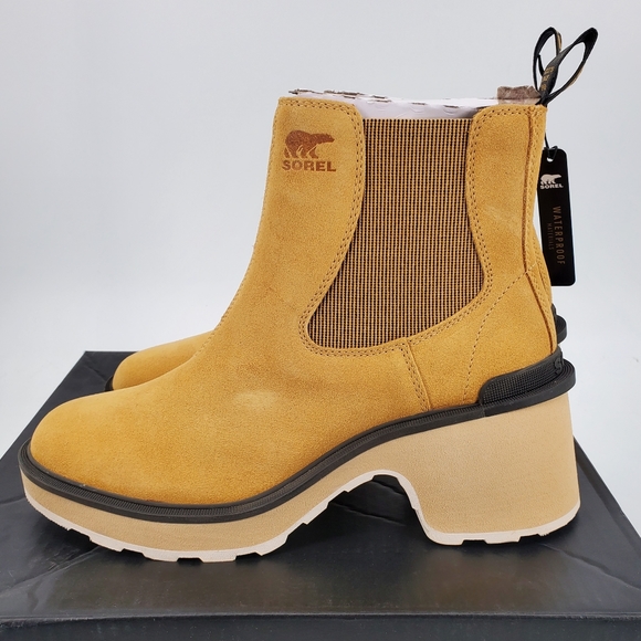 Sorel Mustard Ankle Booties - Picture 3 of 6